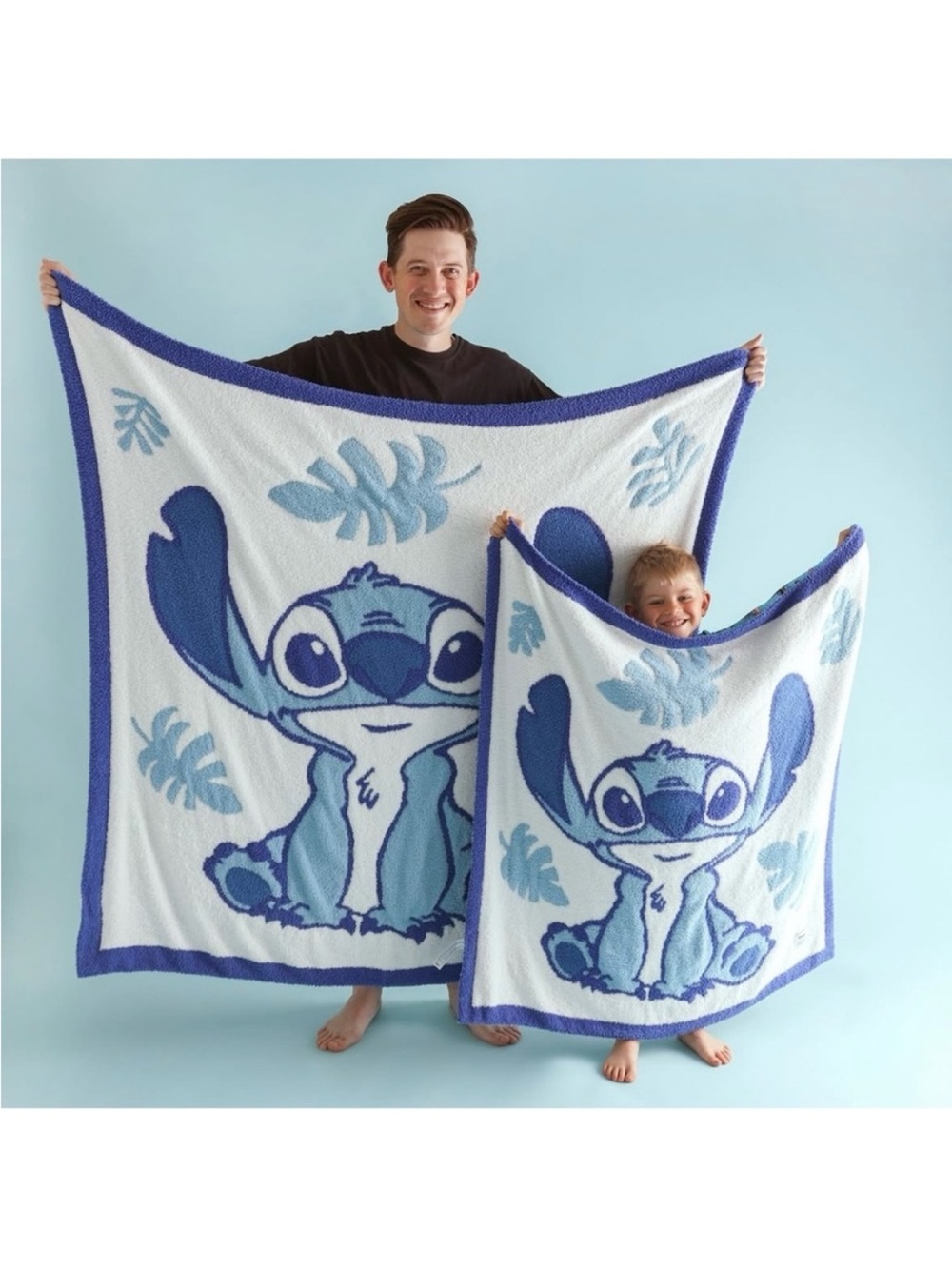 NWT Posh Peanut limited edition Stitch luxette cuddle patoo blanket